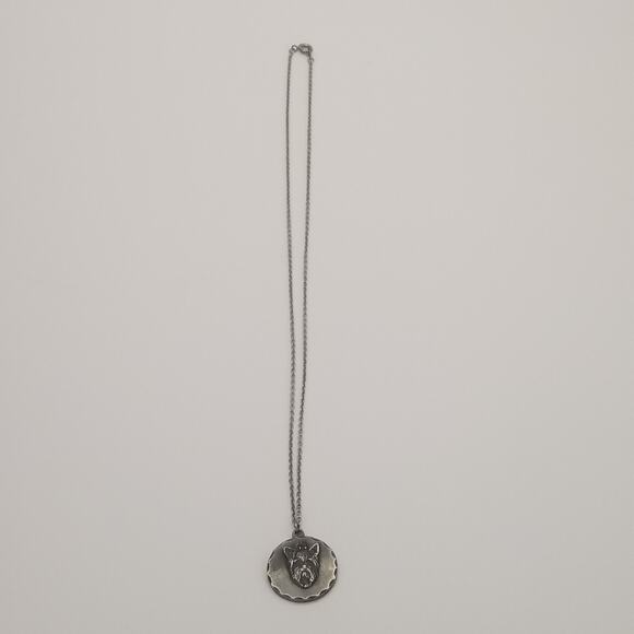 Rawcliff Pewter Yorkshire Terrier Necklace Pendant - Picture 1 of 5
